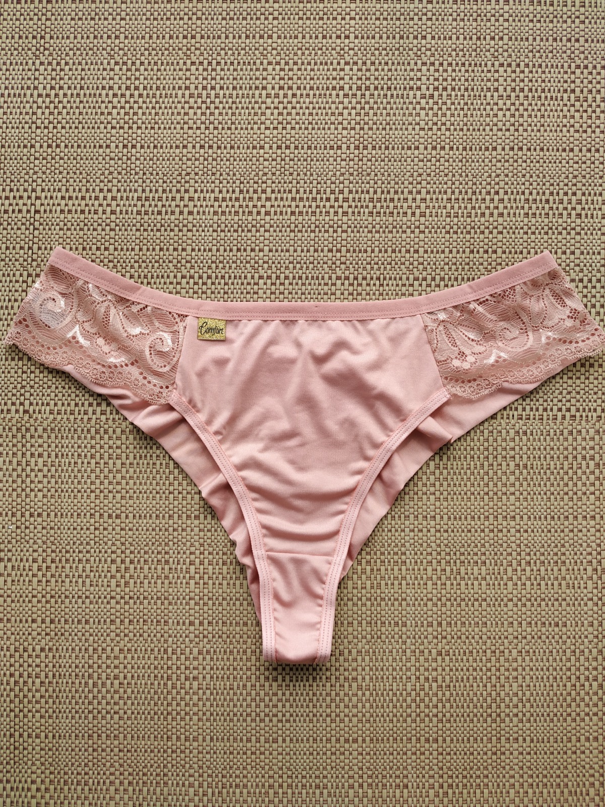Calcinha Fio Duplo Plus – Dany — Calcinhas Femininas, Calcinhas Plus Size — SKU 485029. Cor: Lilás, Romance, Marinho, Rubro. Tamanho: 48, 50, 52