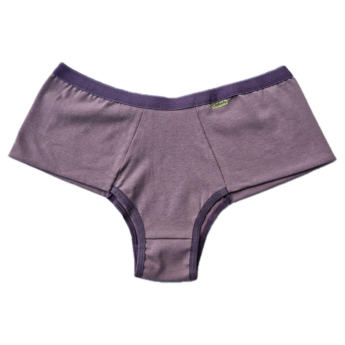 Calcinha Valentina — Calcinhas Femininas, Leve Tudo com Desconto — SKU 704572. Cor: Lilás, Marinho, Satim, Preto. Tamanho: M, G, GG