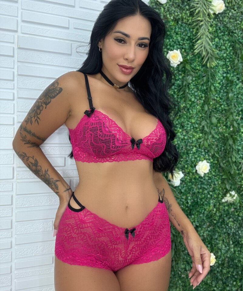 Conjunto Renda sem bojo Bi-color — Conjuntos de Lingerie, Leve Tudo com Desconto — SKU CJ-BICOLOR. Cor: Frozen, Romance, Azulejo, Odalisca. Tamanho: M, G